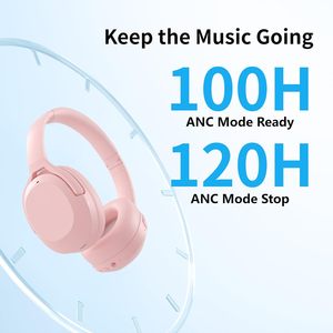 Audífonos Inalámbricos Plegables V5.3 con Cancelación de Ruido ENC, Resistentes al Agua IPX-4, Sonido Estéreo de Alta Fidelidad, Audífonos Deportivos 5-10 - Product Image 4