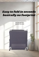Cama Plegable de Aluminio para Exteriores, Moderna y Grande, con Tela Teslin, Super Resistente, Capacidad de 150 kg, Cama Extensible para Playa, Parque u Hospital