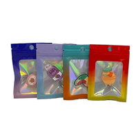Sacs Ziplock en PE Imprimés par Gravure Personnalisée, Anti-humidité, Film Arc-en-ciel, Emballage Laser pour Bijoux, Ceintures, Portefeuilles, Colliers, Petits Objets