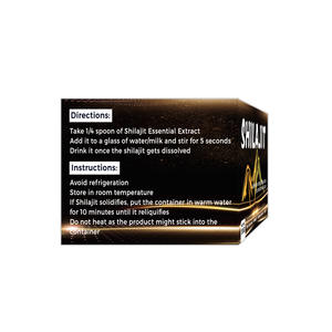 Gıda sınıfı saf organik Shilajit özü Shilajit reçine saf himalaya - Product Image 3