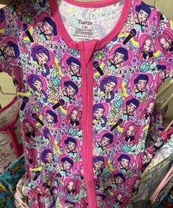 即納不可 竹製パジャマ ミステリーボックス キャラクタープリント ベビーパジャマ 竹製卸売 RTS ブラインドボックス - Product Image 2