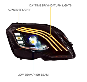 AURON 12V 36W 6000K CSP LED ชิปไฟหน้าสำหรับ GLK W204 (2013-2015) ไฟหน้า - Product Image 3