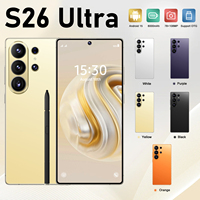 Teléfono Móvil S26 ULTRA con 22GB+2TB, Android 15, Pantalla de 7.3 Pulgadas, 5G Global, Deca Core, 108MP, Alta Calidad, Doble SIM, Teléfonos Inteligentes S26 ULTRA