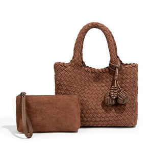 Sac à main tendance avec accents décoratifs, tissu de qualité supérieure, sac à bandoulière multifonctionnel pour les trajets quotidiens, sac à bandoulière pour femme tissé à la main - Product Image 6