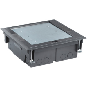 Tourne-disque rétractable avec cache-câble 37Lx37Wx13H pour accessoires de revêtement de sol - Product Image 1