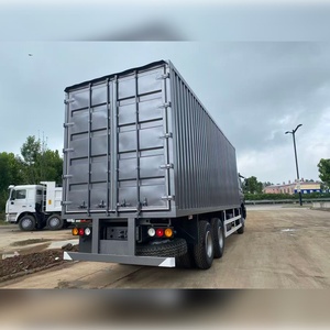 Camión de Carga Usado Sinotruk HOWO 6x4 371HP con Puerta Lateral, Carrocería Cerrada, Camión de Transporte Comercial de Servicio Pesado de <span class=keywords><strong>Segunda</strong></span> <span class=keywords><strong>Mano</strong></span> - Product Image 5