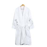 Peignoir d'hôtel en coton pur épaissi à poils coupés, blanc, pour maison d'hôtes et gîte, vente en gros, qualité cinq étoiles