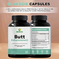 Capsules OEM personnalisées de Maca pour le rehaussement des fessiers – Complément sûr de multivitamines et minéraux pour l'amélioration des hanches chez la femme – Vente en gros