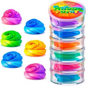 ดินน้ำมันเปลี่ยนสี JITENG ดินน้ำมันขนาดเล็ก ดินน้ำมันสำหรับเล่นเสริมพัฒนาการ เกมส์ฝึกสมอง ของเล่นเสริมสมาธิ เปลี่ยนสีได้เมื่อโดนความร้อน - Product Image 1