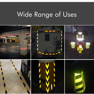 Màu đỏ trắng phản chiếu an toàn cảnh báo băng cho xe tải conspicuity dính phản chiếu vật liệu phản chiếu sticker cho xe - Product Image 6