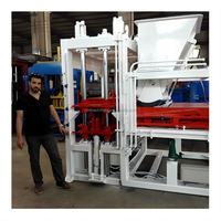 Opportunité Commerciale à Fort Rendement : Machine Automatique de Fabrication de Blocs Creux en Béton 5-15, Contrôlée par PLC, à Pression Hydraulique, Moteur Haute Efficacité