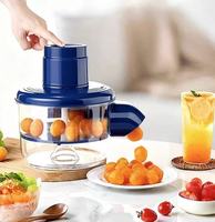 2026 Nieuwe elektrische fruit- en groenteschilmachine Schil knoflook, druiven en pruimen Automatisch keukenapparaat