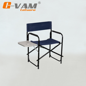 Capacité <span class=keywords><strong>de</strong></span> Poids élevé Pliant Toile <span class=keywords><strong>Camping</strong></span> Directeur <span class=keywords><strong>Chaise</strong></span> <span class=keywords><strong>Avec</strong></span> <span class=keywords><strong>Tablette</strong></span> - Product Image 4