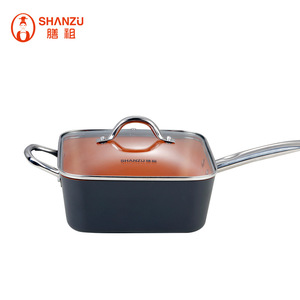 Shanzu Multi-Functional Pot Set 4-Piece Non-Stick Oven Safe For Frying And Steaming - Product Image 3