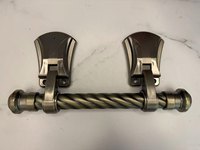 Barres de suspension métalliques de style européen D07 pour cercueils et urnes