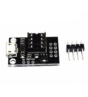 Placa de programador de desarrollo electrónico inteligente para módulo ATtiny13A/ATtiny25/ATtiny45/ATtiny85