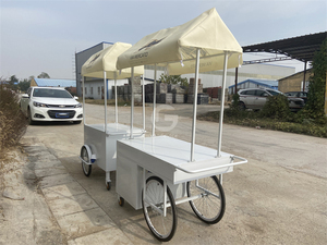 Petit chariot <span class=keywords><strong>électrique</strong></span> portable Parapluie poussoir à plaque froide Mini chariot de <span class=keywords><strong>supermarché</strong></span> à roue extérieure - Product Image 5