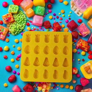 Moule à glaçons en silicone écologique approuvé par l'usine, petit, pour chocolat et bonbons DIY, antiadhésif, durable, qualité alimentaire - Product Image 6