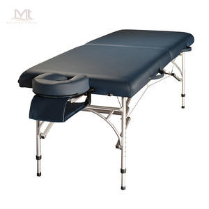 Alula-Ulco Table de spa portable en alliage d'aluminium pliable Lit de massage pour salon de beauté et école Traitement du visage en cuir synthétique - Product Image 6