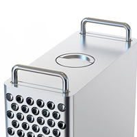 Convient à Apple Mac Mini M4 Computer Host Housse de protection Dissipation de la chaleur Anti Fall M4 Pro Housse de protection