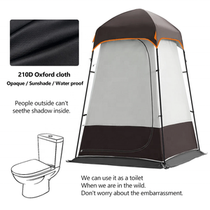 Tente de douche pop-up CZFIT, cabine de change portable pour <span class=keywords><strong>camping</strong></span>, toilettes extérieures, abri d'intimité pour plage et <span class=keywords><strong>piscine</strong></span> - Product Image 4