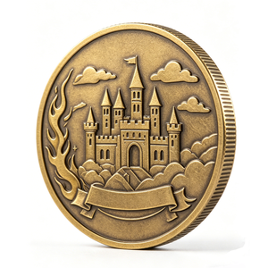 Custom Sparkle Dragon Keeper 3D Zinc Alloy Chinese New Year Angel Commemorative Challenge Coin Dual-Sided Fantasy Collectible - Product Image 5