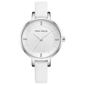 Mini tập trung các danh sách mới mới nhất thạch anh Đồng hồ cho phụ nữ giá tốt nhất đồng hồ đeo tay 5 ATM không thấm nước Dây đeo bằng da chính hãng mf0255l - Product Image 2