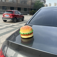 Ornement de simulation créative pour moto électrique Hamburg, en plastique à coller, pour modèle OLIVER, intérieur, coffre, toit, extérieur