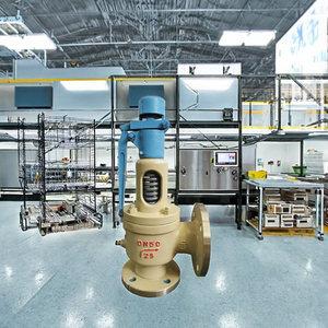 Válvula de seguridad de vapor de elevación completa con maneta y resorte manual de alta calidad A48Y-16C 1 pulgada - Product Image 3