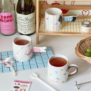 Taza <span class=keywords><strong>de</strong></span> café y leche <span class=keywords><strong>de</strong></span> cerámica <span class=keywords><strong>de</strong></span> 320 ml con diseño japonés resistente a altas temperaturas, con asa, para el hogar, con diseño <span class=keywords><strong>de</strong></span> perro Dachshund. - Product Image 1