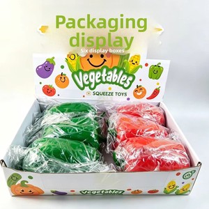 Juguete Antiestrés de Goma con Forma de Pimiento Relleno de Líquido, Jumbo, Realista, para Bromas, Regalo para Niños de 14 Años - Product Image 2