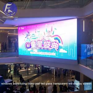 3D Transparente LED-Display 2020 Neue Ankunft P <span class=keywords><strong>3</strong></span>,91 Hd Video Werbung led Video Wand - Product Image 3