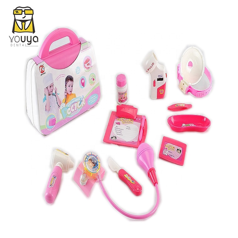 Стоматологический медицинский комплект, ролевая игра, докторская игрушка, стоматологическая игра, игровой набор игрушек