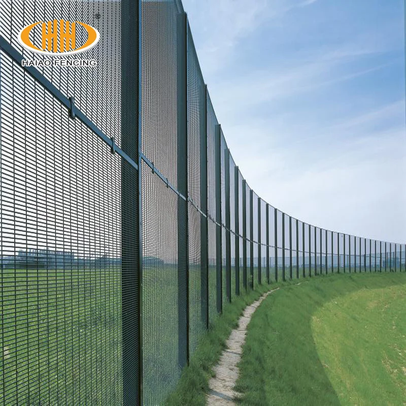 Durable welded 358 anti climb high security wire mesh fence for sale