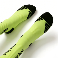Chaussettes de basketball de compression pour jeunes, personnalisables avec lettres sur le dessous, pour jeux en salle, respirantes, en maille tricotée, échantillon gratuit