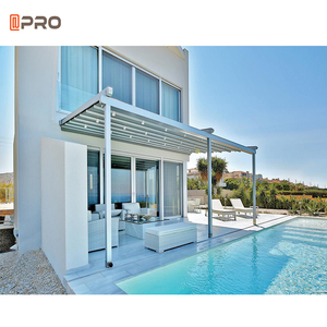 Offre d'usine de la Chine nouvelle mode Pergola auvent de gazebo en aluminium Pergola automatique en aluminium toit à persiennes motorisées - Product Image 4