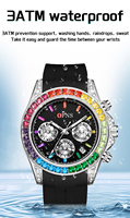 VVS Montre Homme Chronographe Quartz Six Aiguilles Lumineuse Date 30M Étanche Affaires OEM Logo Personnalisé Vente Gros 2026