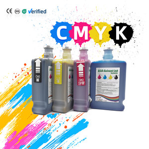 Repuestos para maquinaria de impresión, tinta ecosolvente CYMK de 500 ml/botella, consumibles para impresora ecosolvente Roland. - Product Image 1