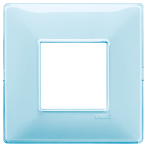 Vimar Wall <b>Switch</b> Plate 14.5x9.5 Cm Acqua Color Reflex Finish - Product Image 1
