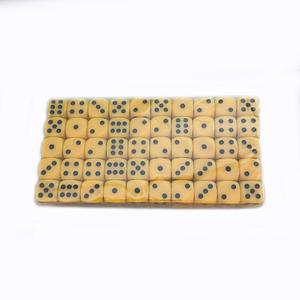 Dados Acrílicos de Alta Calidad al por Mayor, 6 Caras, Puntos Blancos, Negros, 10 mm, para Ideas de Mosaico Personalizado - Product Image 4
