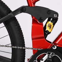 Vélo de montagne électrique avec moteur arrière de 250 W, 21 vitesses, moteur central, cadre en aluminium, batterie au lithium 36 V, système de frein à disque
