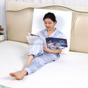 Almohada triangular personalizada de fábrica, cojín de espuma viscoelástica para cama con cuña, tejido extraíble y lavable para dormir, enfermería con certificado de OEKO-TEX - Product Image 5