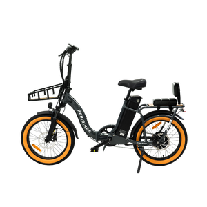 Vélo électrique pliable REVIBIKES 52V 750W avec pneus larges, moteur à moyeu arrière 7 vitesses, vélo de banlieue - Product Image 3