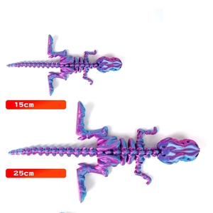 Modelo de Dinosaurio Tiranosaurio Rex Impreso en 3D, Articulado, Giratorio, Juguete Antiestrés, Regalo para Servicios de Prototipado Rápido - Product Image 2