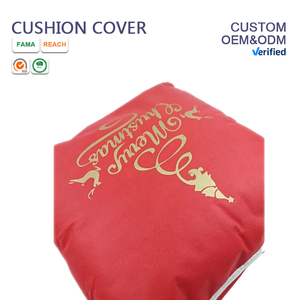 Funda De Almohada personalizada <span class=keywords><strong>con</strong></span> logotipo personalizado, funda de almohada cuadrada no tejida, Fundas de cojín <span class=keywords><strong>con</strong></span> texto de foto, nombre de imagen - Product Image 2