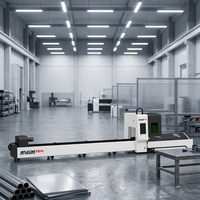 Machine de découpe laser pour tubes, découpeuse laser CNC pour tubes carrés et ronds, 6KW 12KW 20KW