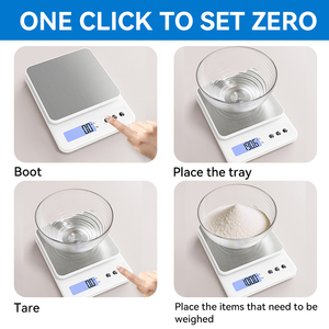 Fabrik preis Edelstahl Digitale Küchen waage 5kg | Multifunktion ale Batterie-Lebensmittel waage für Haus und Restaurant - Product Image 4