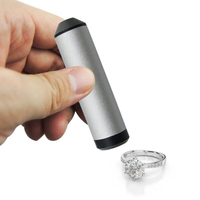 Spectroscope de poche léger pour bijoux et pierres précieuses, outil d'identification gemmologique, prisme court en aluminium et plastique de 55 mm