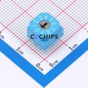 BER-10 Rotary Encoder Switch Through hole Component (THT) Switch 10 True Code - Product Image 1