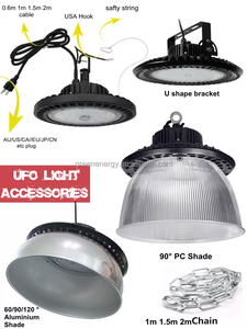 3 CCT & watt có thể lựa chọn UFO ánh sáng bay cao 4000K 5000k 6500K 100W 80W 60W đèn Highbay 140-170lm/W nhà máy thâm quyến - Product Image 4